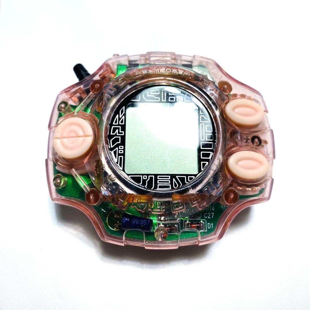 【希少】 デジヴァイス2 クリアピンク ヒカリカラー 1999 BANDAI