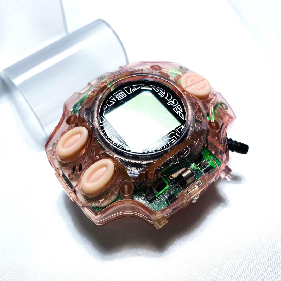 【希少】 デジヴァイス2 クリアピンク ヒカリカラー 1999 BANDAI