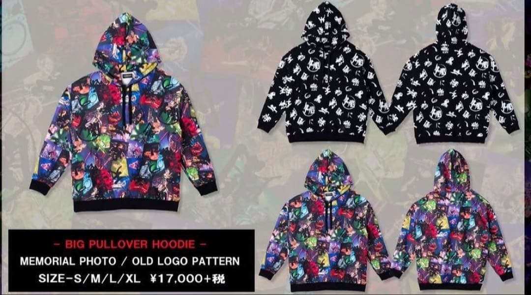 夕闇に誘いし漆黒の天使達×Zephyren コラボフーディー　Mサイズ　小柳