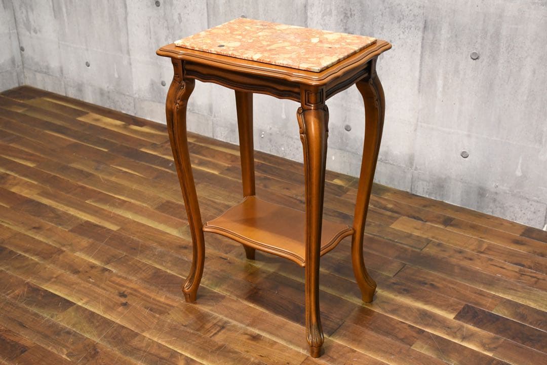 DIK8 イタリア製 飾り台 クラシック コンソール 花台 フラワースタンド