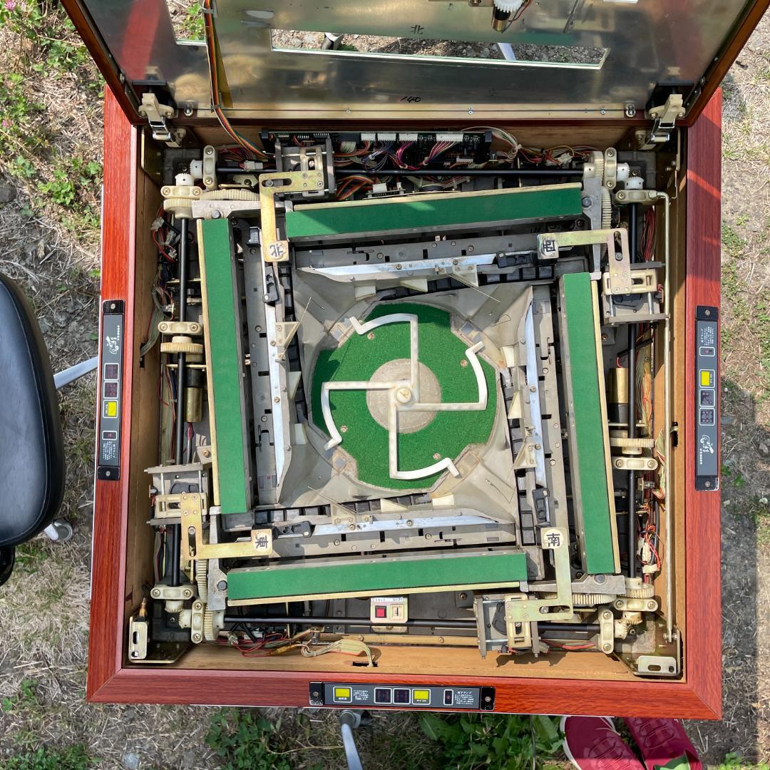 全自動麻雀卓 かきぬま 雀夢C型 KJ-8310C型【ジャンク品】