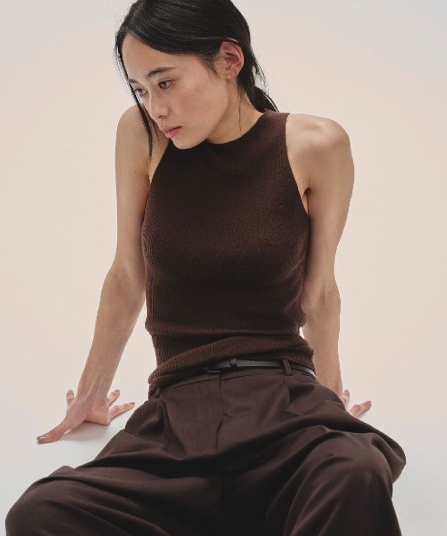 新品未開封TODAYFUL 2枚セット　タンクトップ　秋冬　チョコブラウングレー