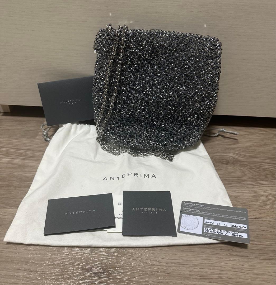 アンテプリマ　セッキオ スティローゾ/ネイビーシルバー