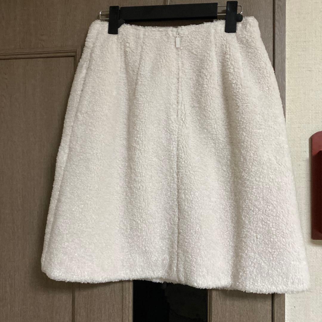 ルネ　テディベア　ボアスカート　36