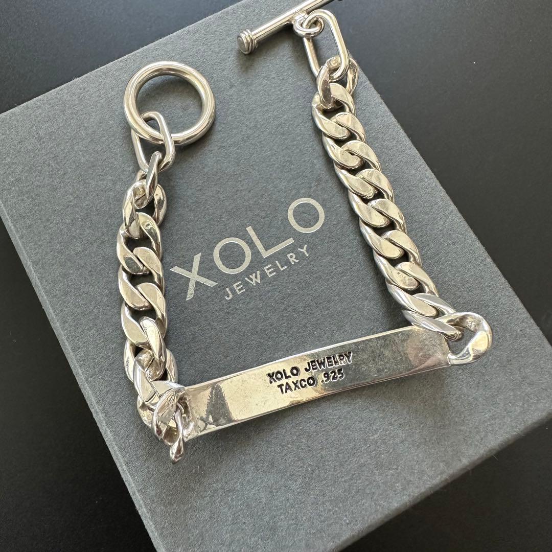 アクセサリー Xolo Jewerly ID Basic Link Bracelet 8mm