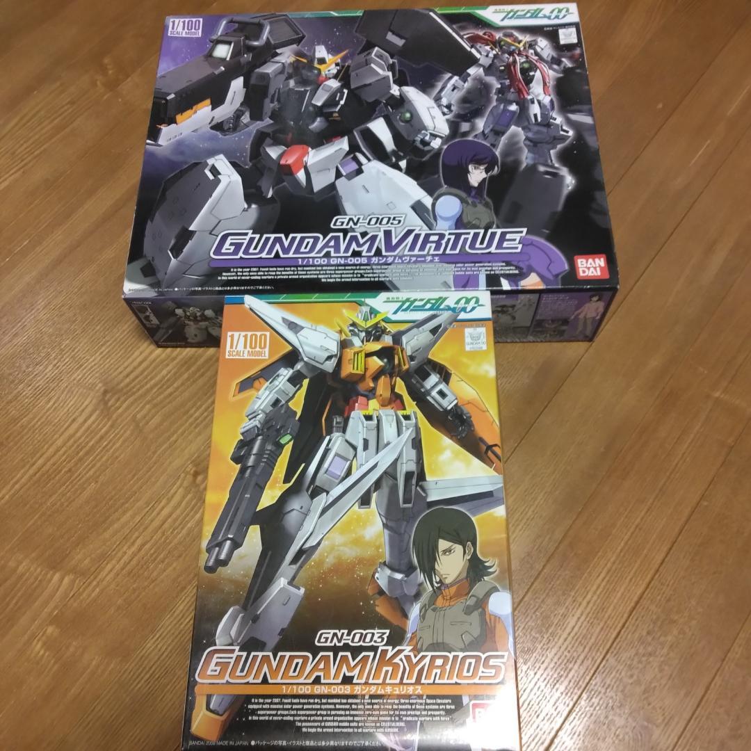 ガンプラ 1/100 ガンダムキュリオス ガンダムヴァーチェ 2体セット