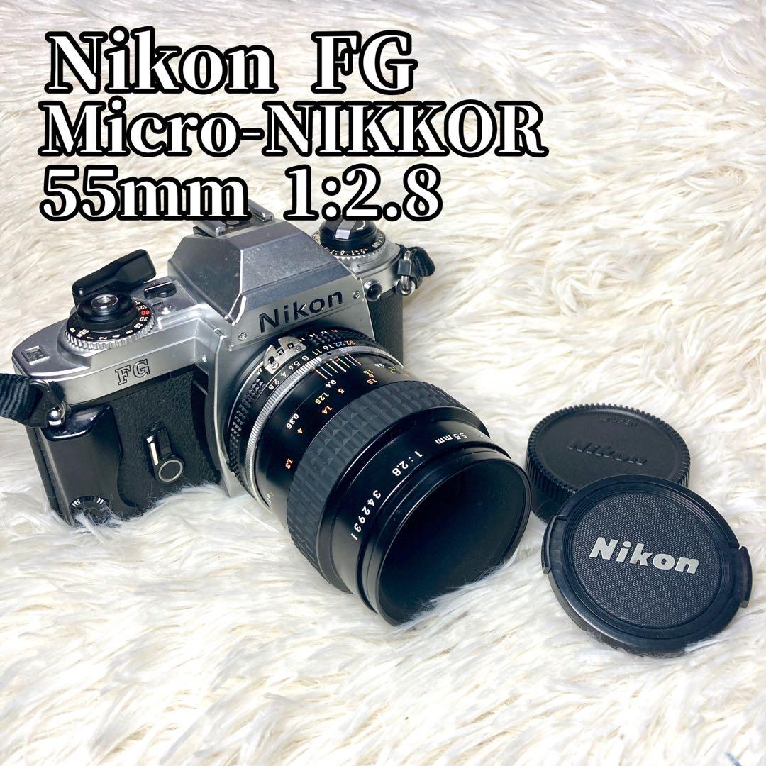 【良品✨】ニコン Nikon FG フィルム カメラ 55mm 2.8