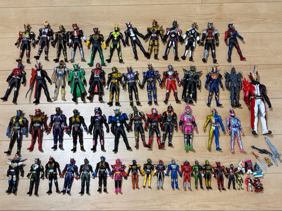 仮面ライダー 64体セット