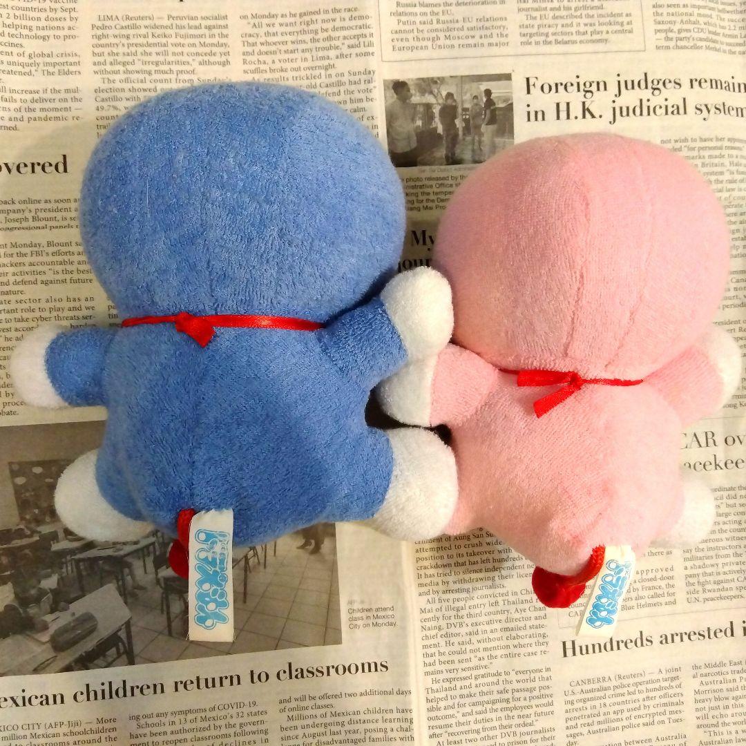 昭和レトロドラえもん Fujiko-Pro 1970超レアぬいぐるみ全長16cm