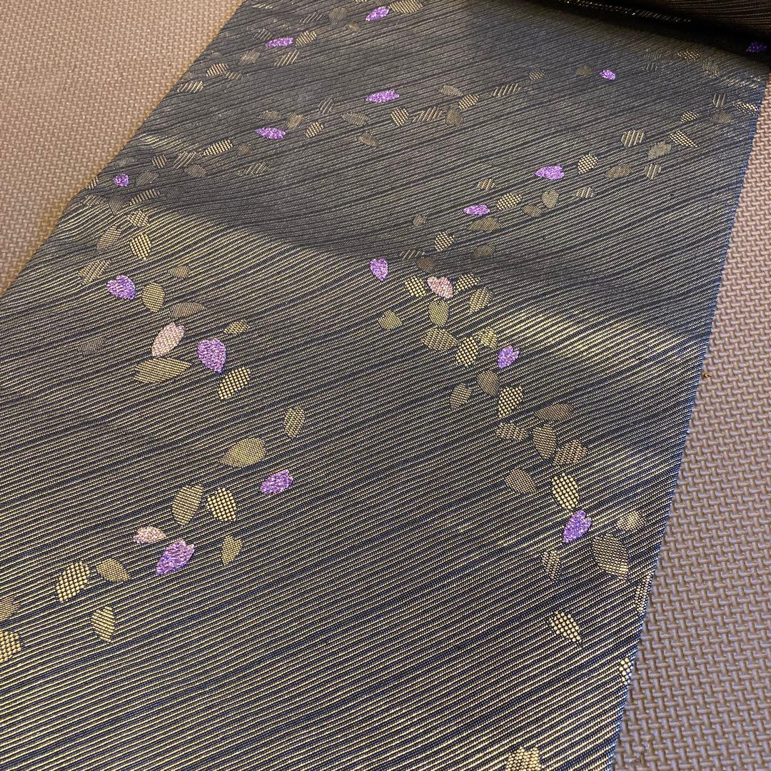 [美品]Courreges 無地振袖　3点セット　ゆう苑