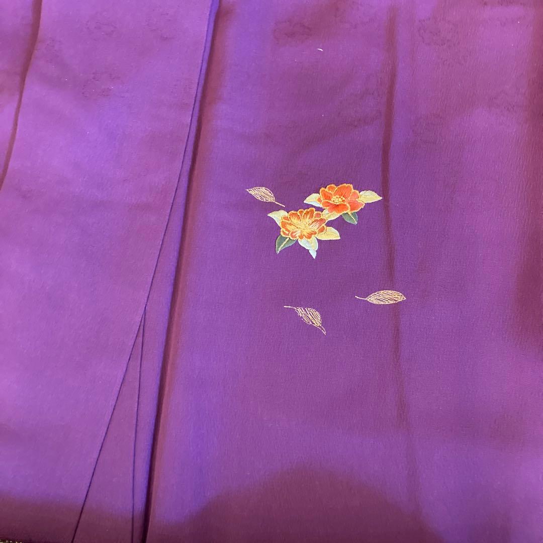 [美品]Courreges 無地振袖　3点セット　ゆう苑