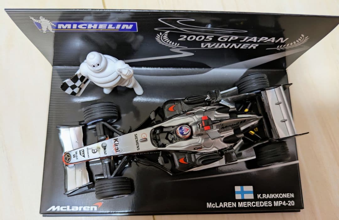 1/43 PMA マクラーレンMP4-20 日本 2005 ライコネン
