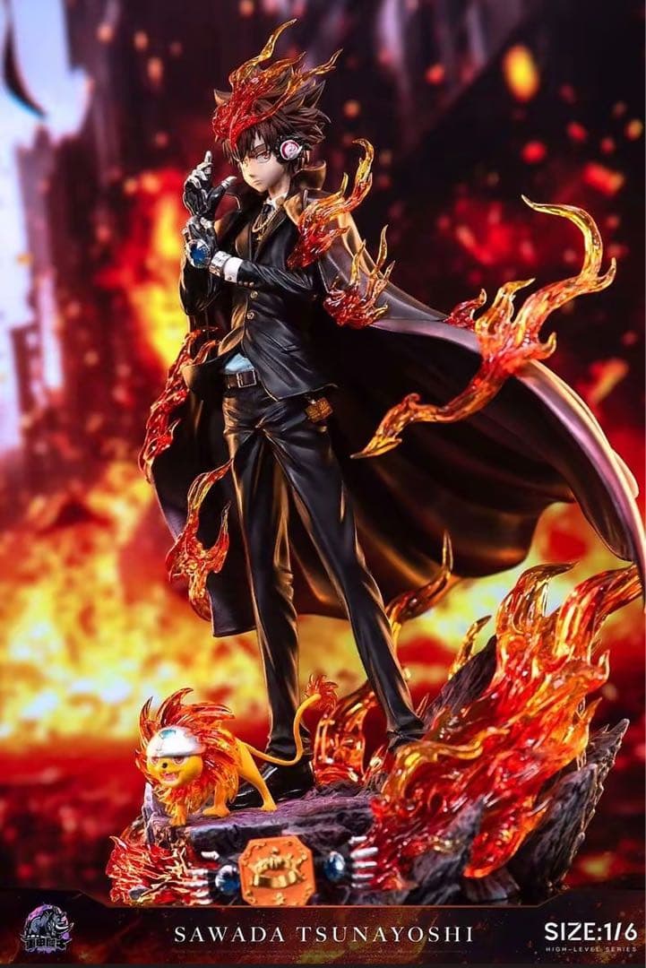 家庭教師ヒットマンREBORN 沢田綱吉 ガレージキット フィギュア1/6サイズ