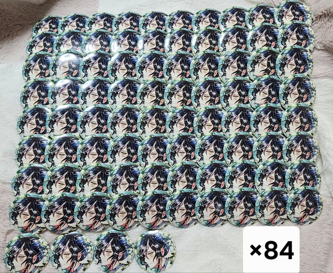 あくねこ ボスキ 缶バッジ