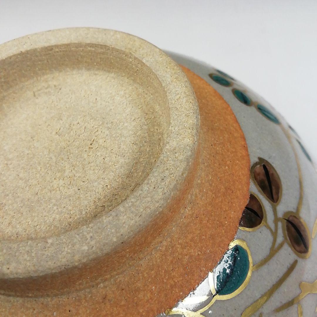 Ｔ７６２　茶碗　『色絵　むさし乃』『萬古焼』『松古窯　藤山 造』　共箱　茶道具