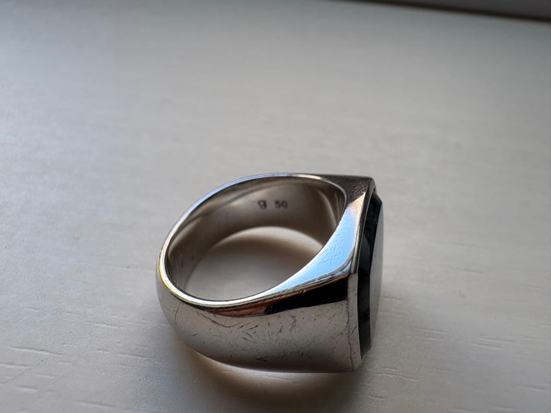 Tom Wood トムウッド ラルビカイト クッションリング サイズ50