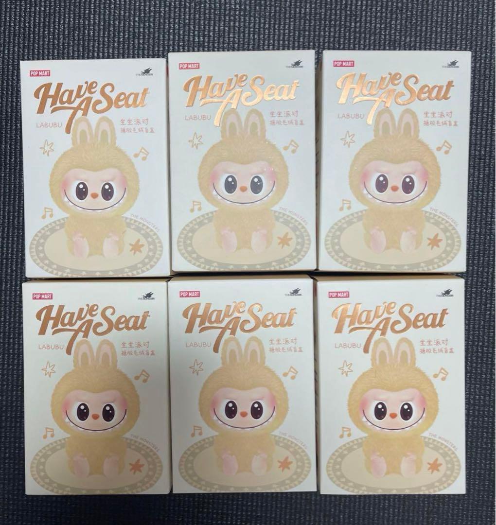 POPMART LABUBU THE MONSTERS ぬいぐるみ　6箱セット