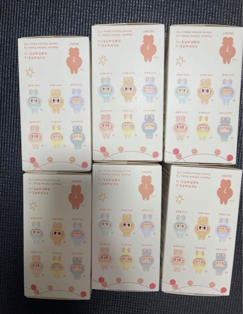 POPMART LABUBU THE MONSTERS ぬいぐるみ　6箱セット