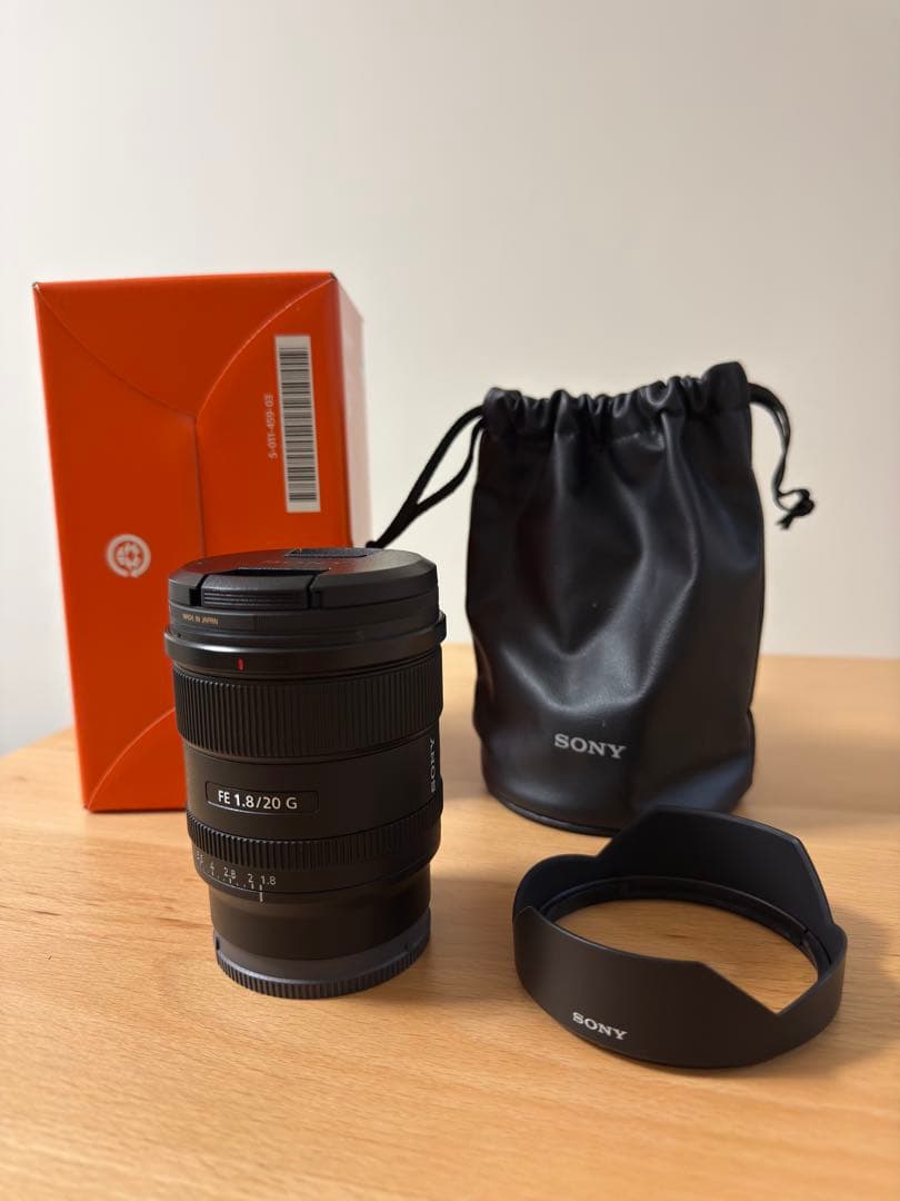 今日だけ値下げ_美品_SONY FE 20mm F1.8 Gレンズフィルター付