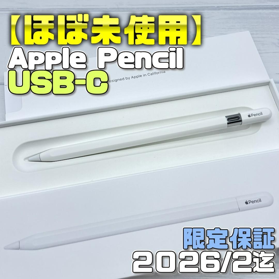 動作確認済み！【ほぼ未使用】Apple Pencil USB-Cタイプ