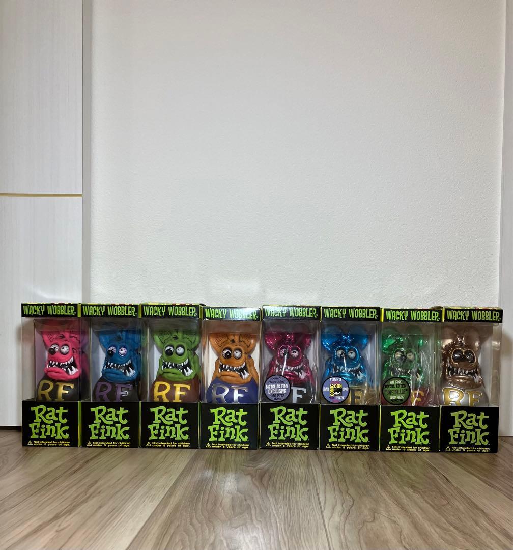 ラットフィンク　ボビングヘッド　８個　きーままーま　おもちゃ