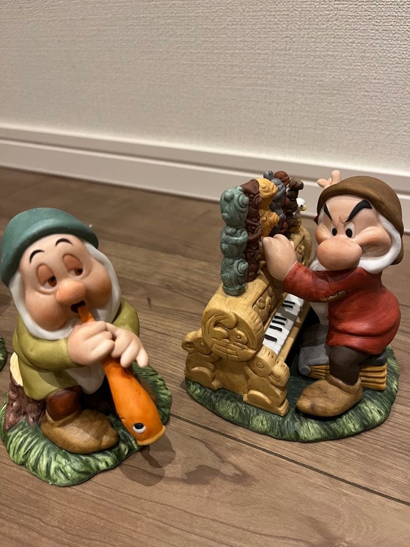 白雪姫ガーデンフィギュア 陶器置物 加藤工芸KATOKOGEI ディズニー超希少