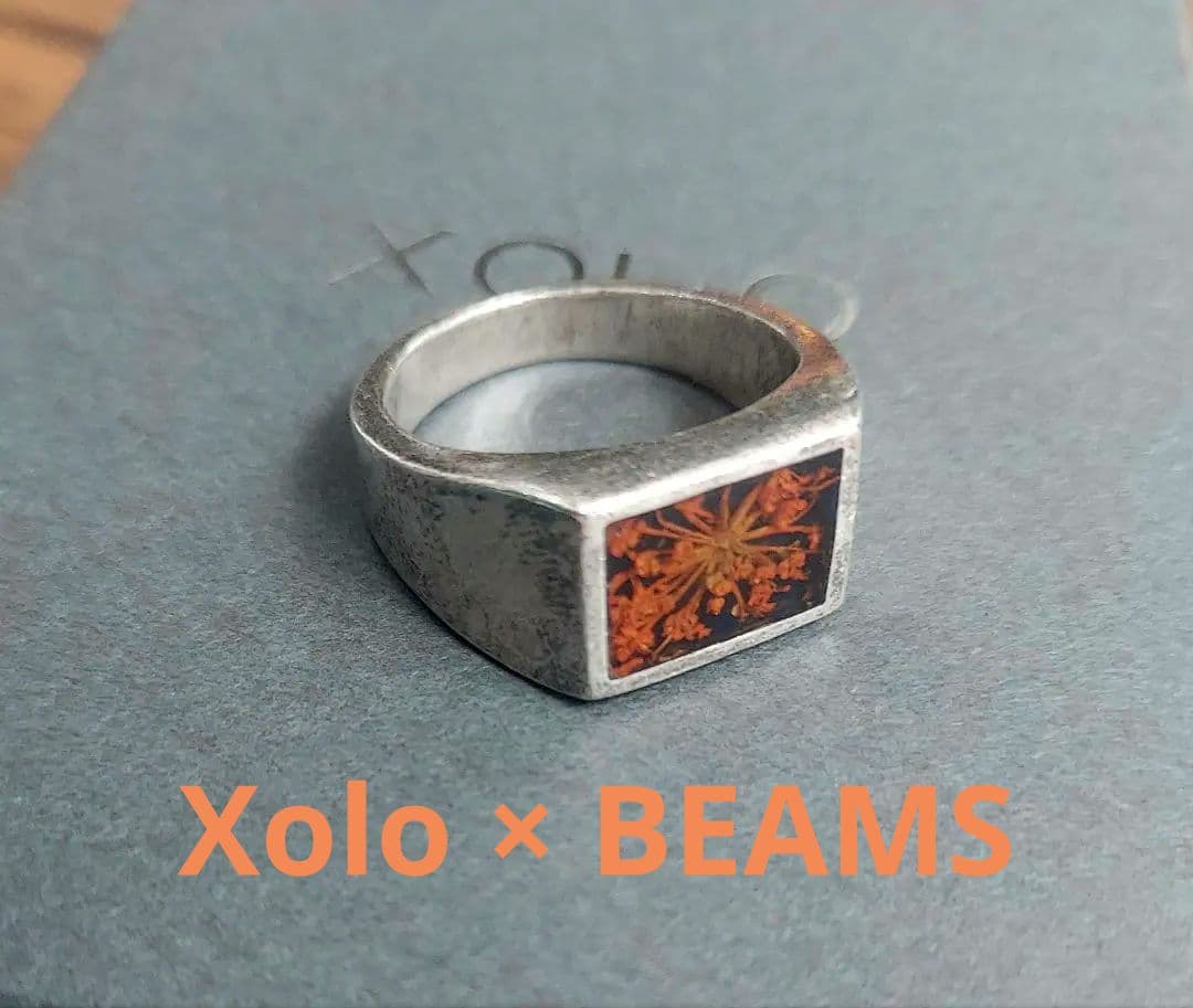 XOLO JEWELRY × BEAMS Signet Flower Ring