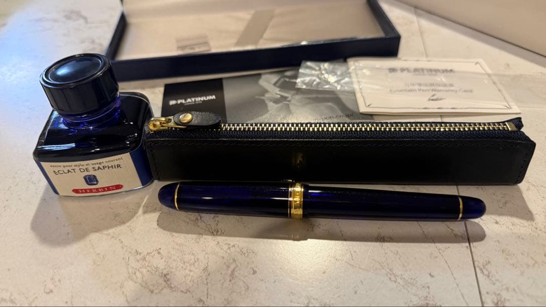 プラチナ万年筆 #3776センチュリー シャルトルブルー　その他