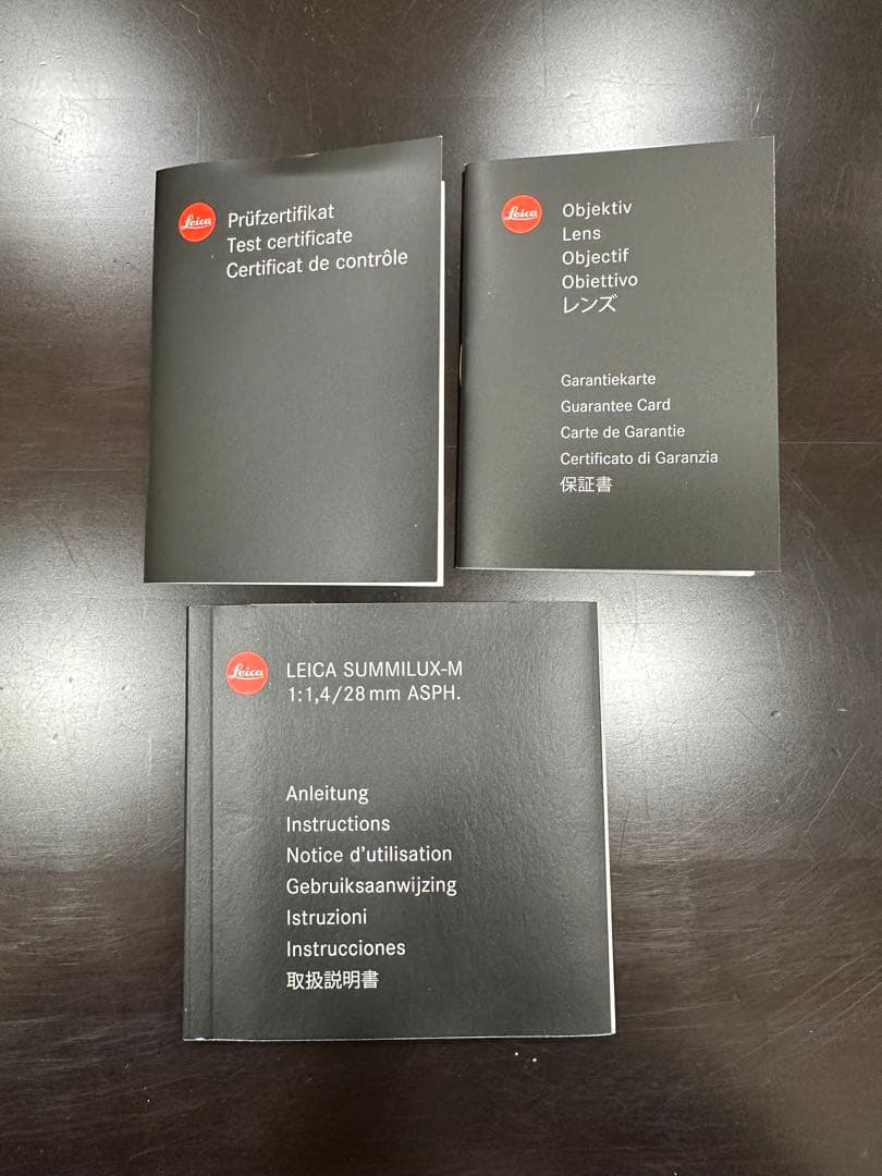 【未使用】LEICA SUMIILUX-M 28mm f/1.4 ズミルックス