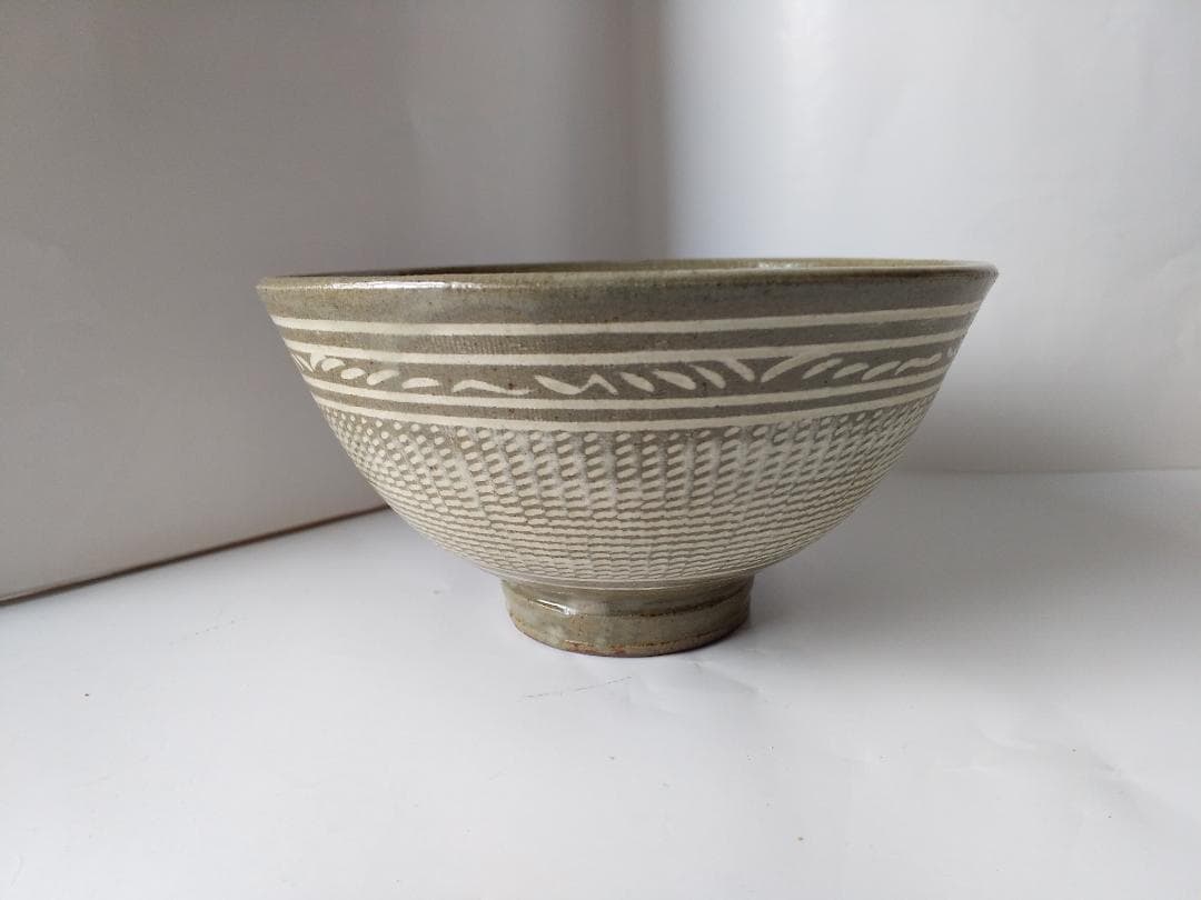 奇泉窯 朴世琦 高麗茶碗 三島手 韓国 人間国宝 共箱 抹茶碗 新品 未使用品