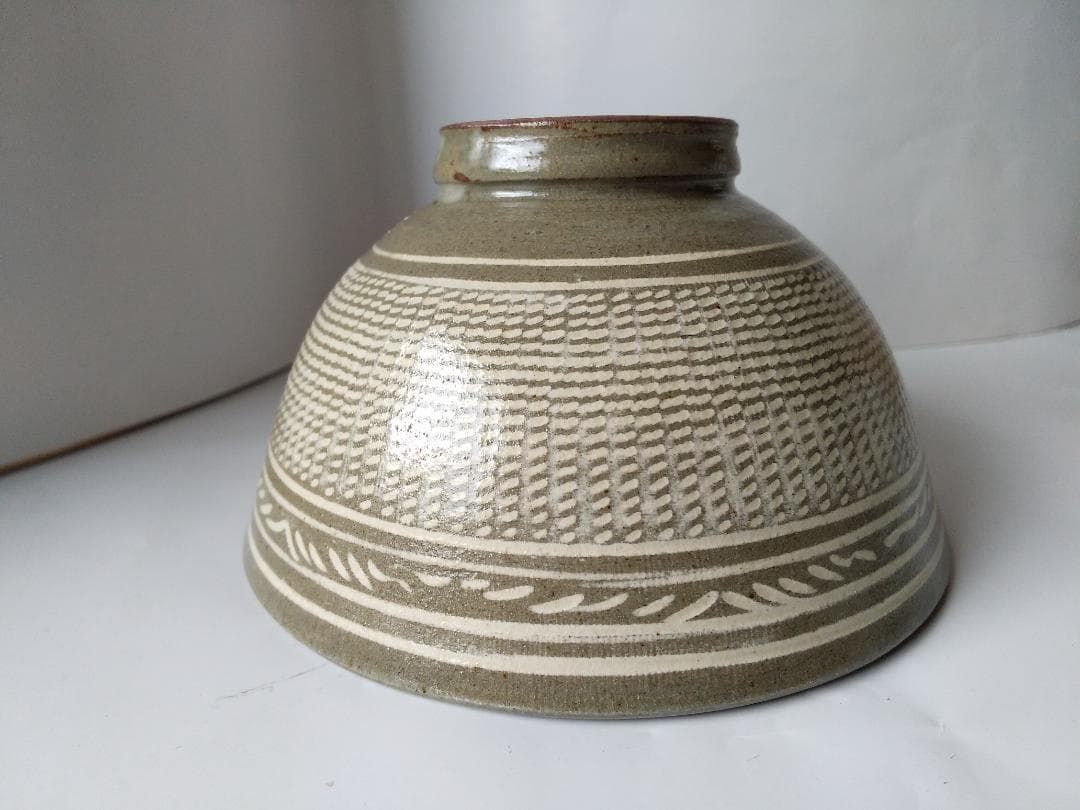 奇泉窯 朴世琦 高麗茶碗 三島手 韓国 人間国宝 共箱 抹茶碗 新品 未使用品