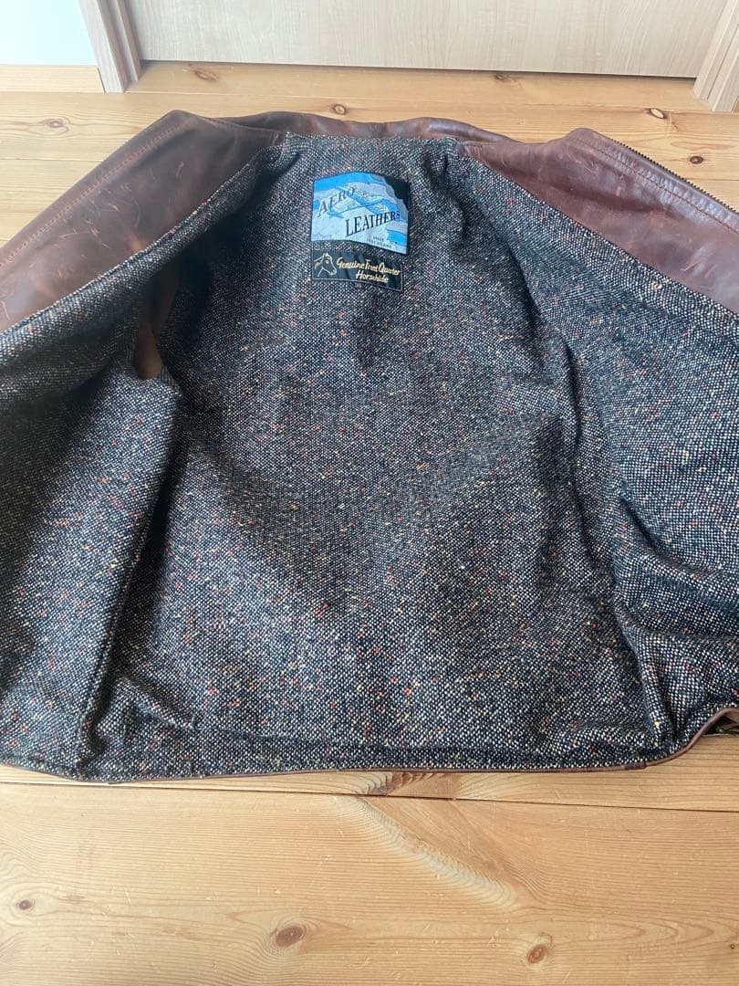 エアロレザー　ハイウェイマン　サイズ36