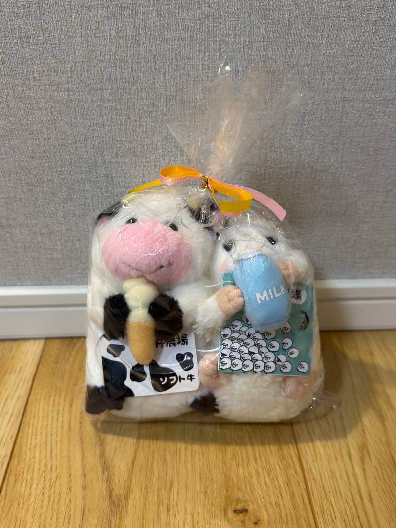 小岩井農場 ソフト牛 ミルク羊 セット ぬいぐるみ