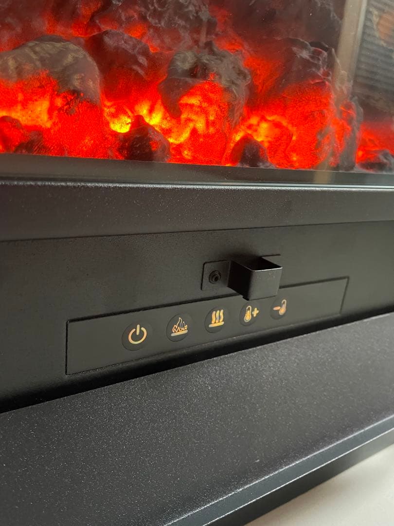 ディンプレス　GISELLA ジゼラ　ブラック　美品 電気暖炉　ファンヒーター