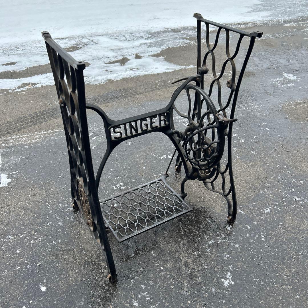 シンガー　網目ミシン脚　ミシン台　テーブル脚　アンティーク　レトロ　b16