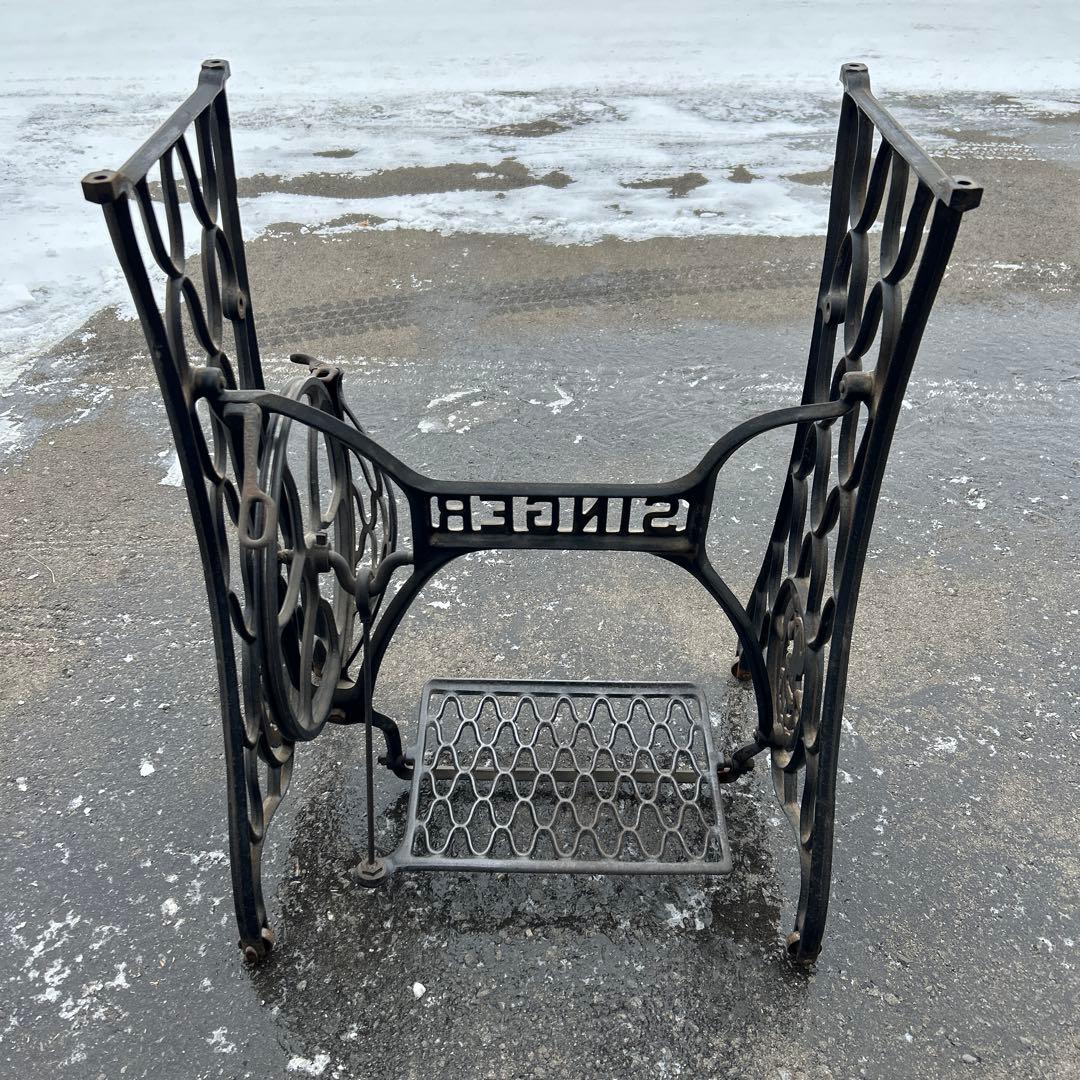 シンガー　網目ミシン脚　ミシン台　テーブル脚　アンティーク　レトロ　b16