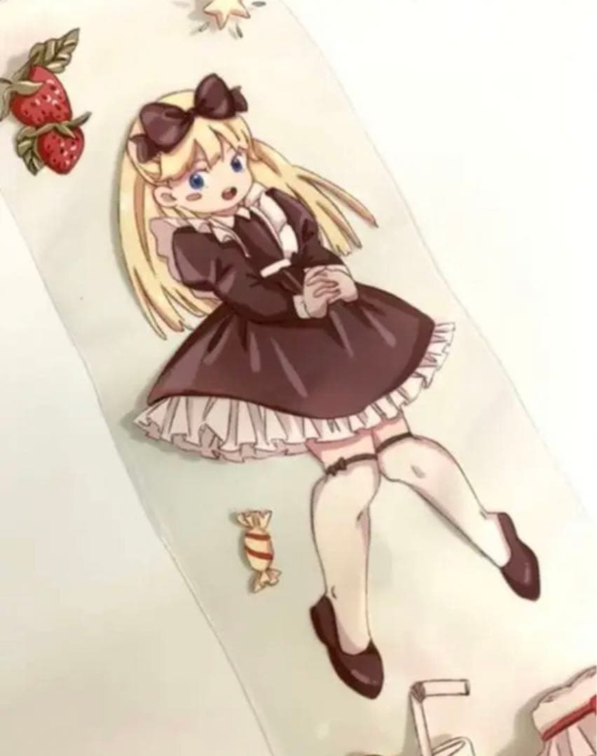 M615.三渡文創 草莓女巫 マスキングテープ PET