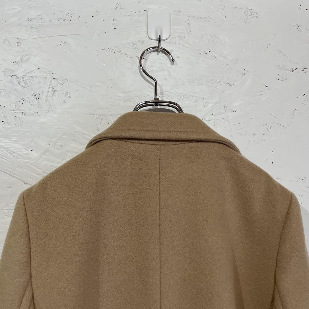 新品未使用タグ付き　日本製　カシミヤ混【m's select】ウールコート　38