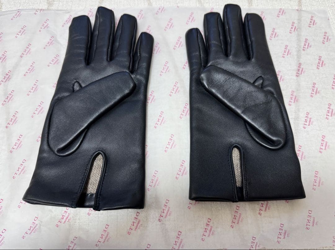 DENTS デンツ レザーグローブ シープスキン カシミヤライニング 7.5