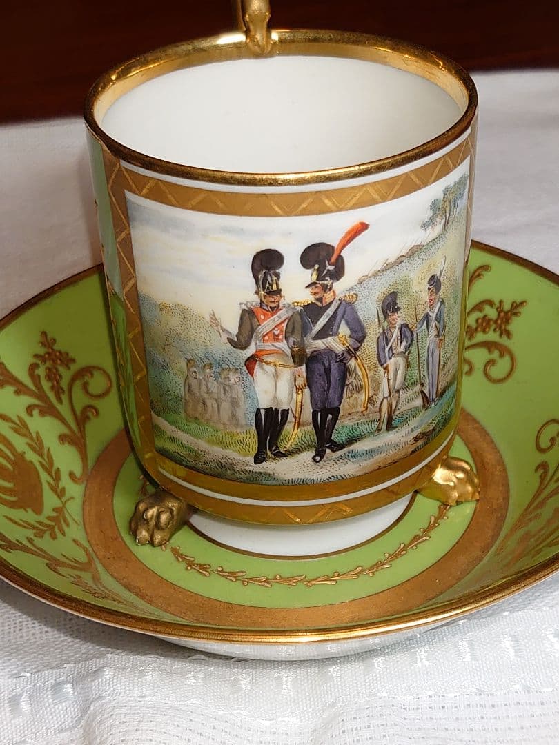 アンティークカップ　ナポレオン
