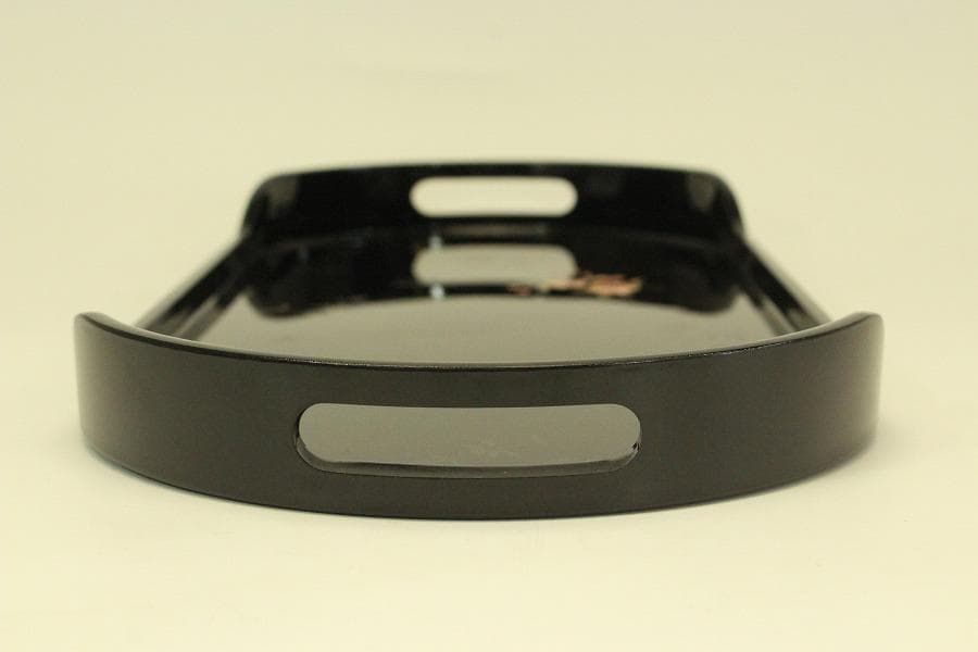 煎茶盆 枝花紋 蒔絵 盆(A734)