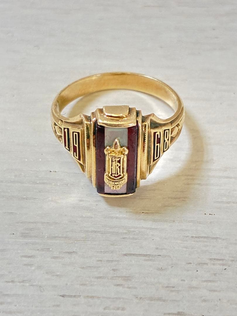 JOSTENS カレッジリング　1968年