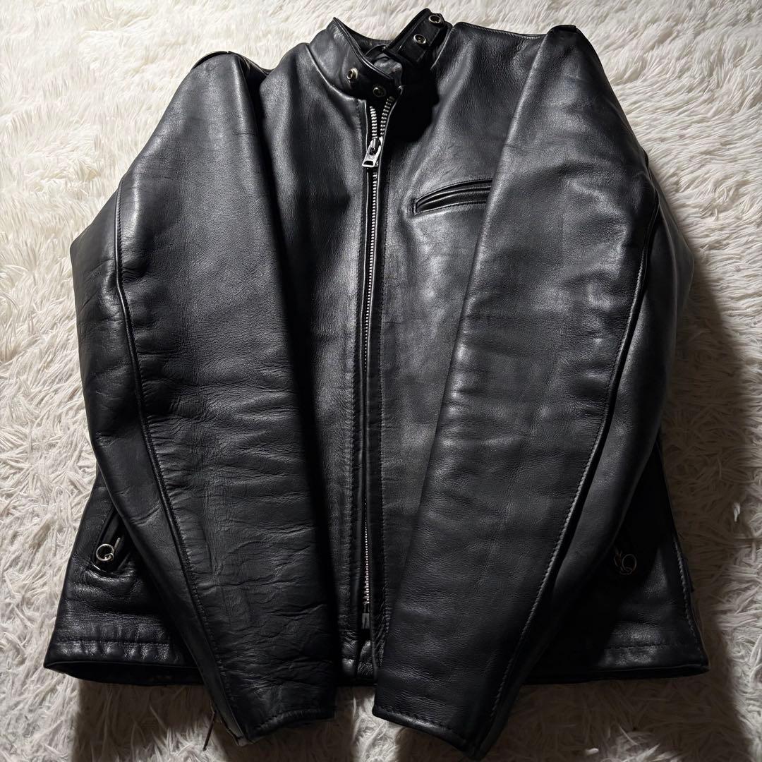 k*e様 【米国製】schott ライダースジャケット　シングル　641 ブラッ