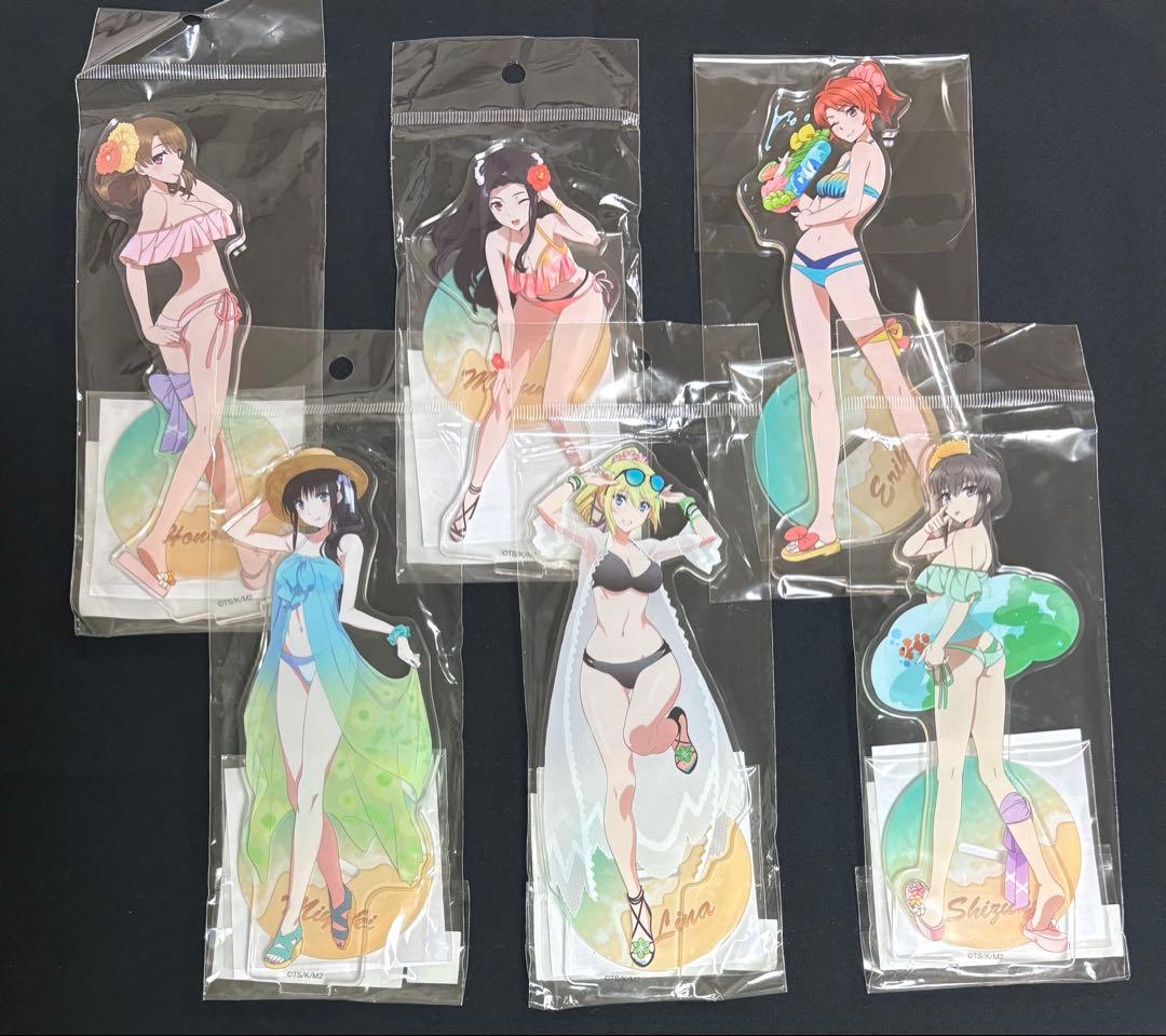 魔法科高校の劣等生 来訪者編 ダッシュストア アクリルスタンド 6種 水着