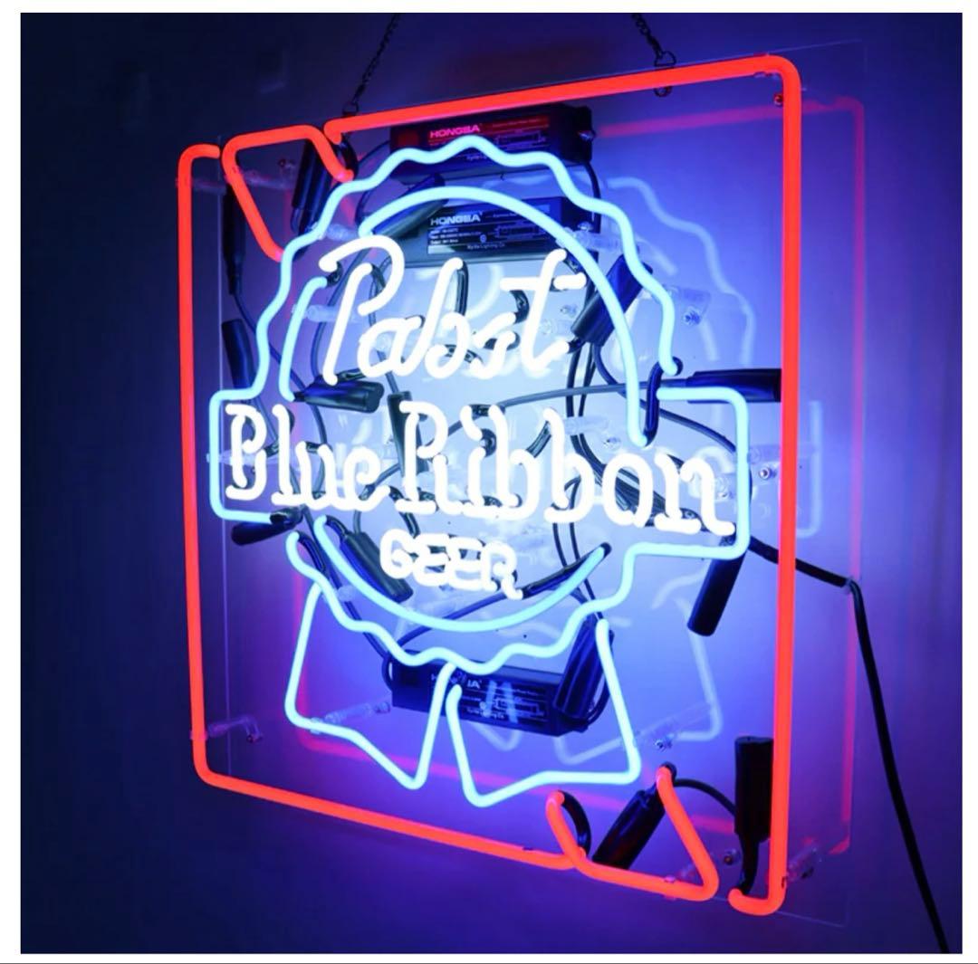 Pabst Blue Ribbon パブストネオン看板