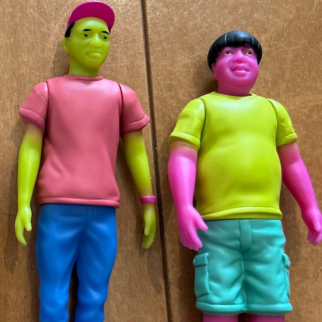 バナナマン ソフビ bananaman フィギュア グッズ　クレイジーカラー