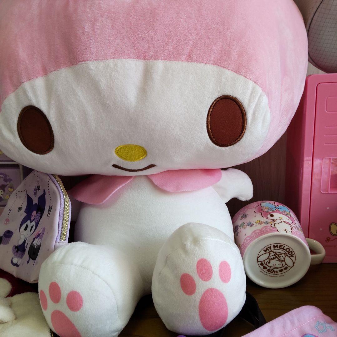 My Melody&KUROMIまとめ売り16点2段BOXバッグポーチミニタンス