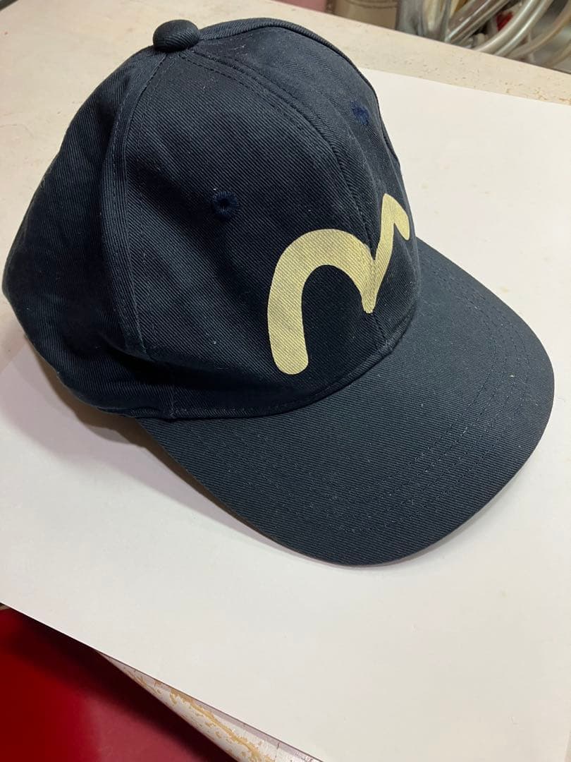 古いevisu カモメ ロゴ入り ベースボールキャップ中古品