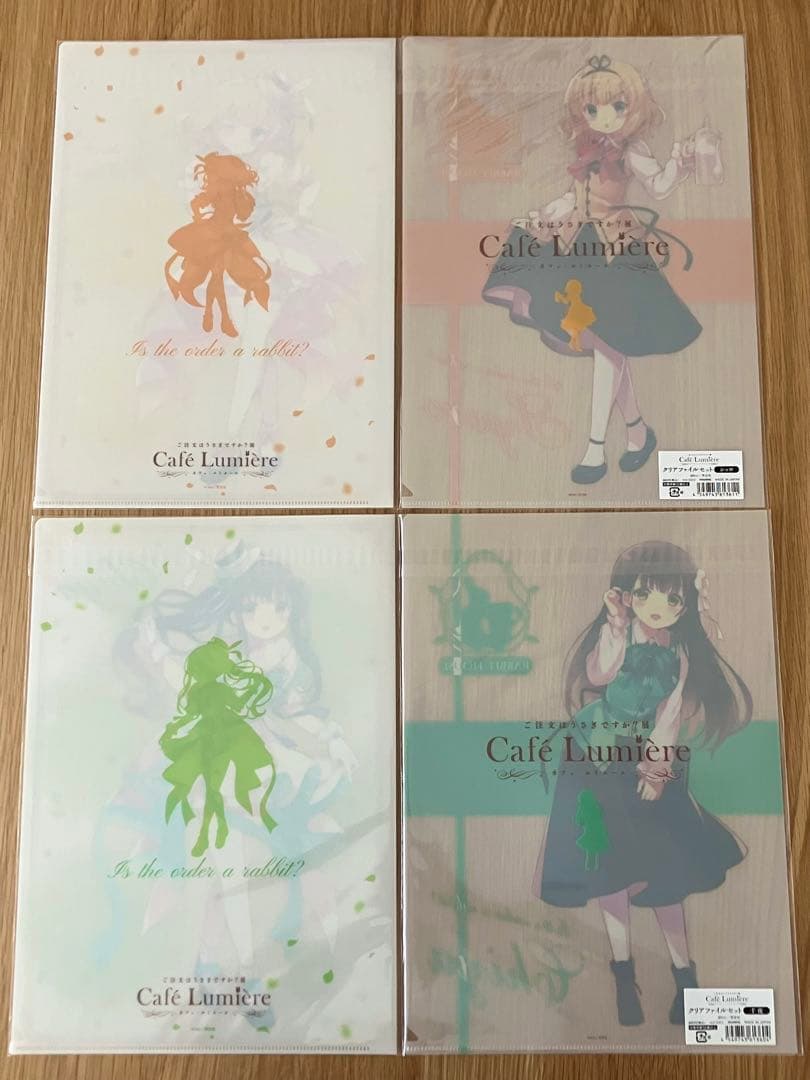 ご注文はうさぎですか？展 クリアファイルセット 全7種 クリアファイル 14枚