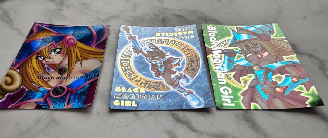 【3枚セット】ブラック・マジシャン・ガール　DDM　シークレットレア　遊戯王